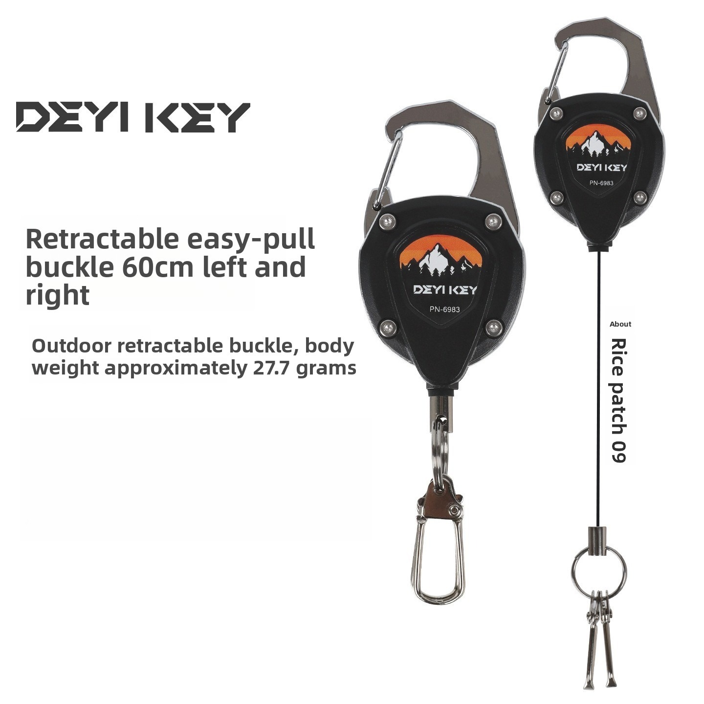 Retractable Keychain Heavy Dut - Conventional Reel 评论和价格