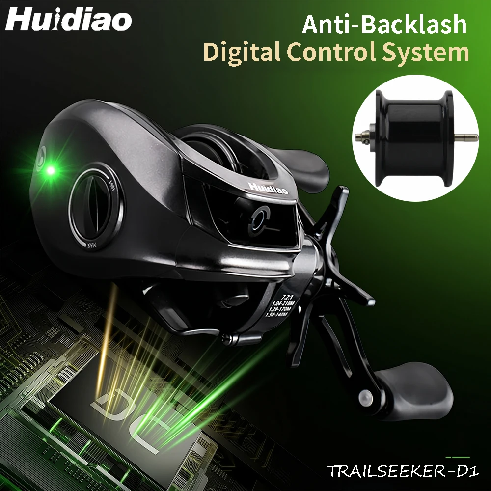 Huidiao TRAILSEEKER DC Baitcas - Kastking Reel Zephyr 评论和价格