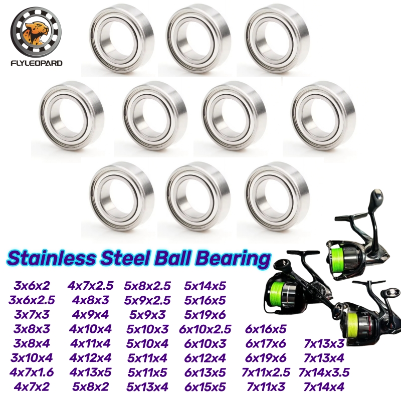 10pcs SMR85ZZ 5x8x2.5mm ABEC-9 - Fly Reel 评论和价格